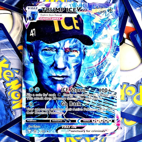 ポケモントランプ　銀　pokemon Trump Trump ICE Pokemon Card - Etsy