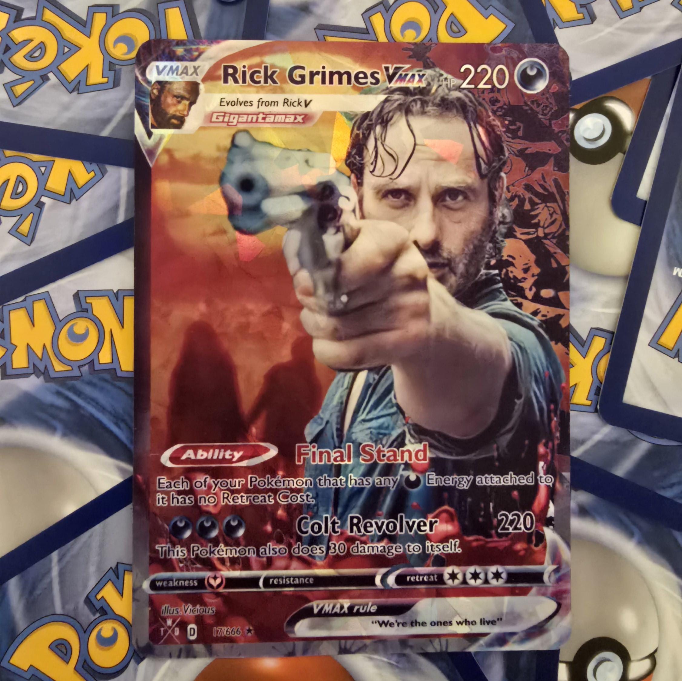 mtg rick grimes card Magic The Gathering, Secret Lair: The Walking Dead Our boy Rick Grimes now