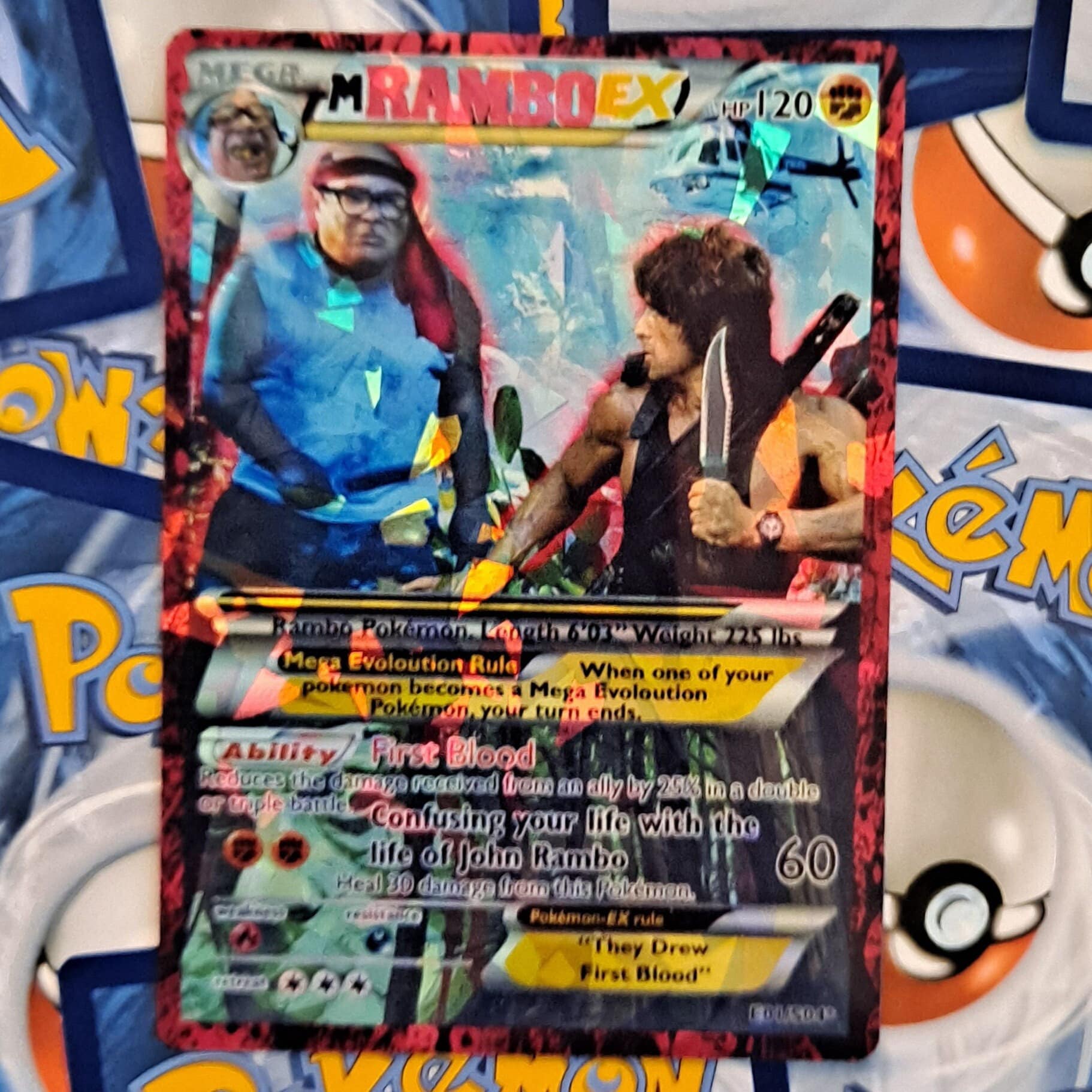 Frank Reynolds - Rambo Pokemon Card - Its Always Sunny in Philadelphia ...