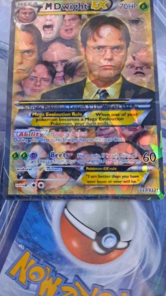 Dwight Schrute Pokemon Card (the Office) - Etsy