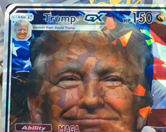 Donald Trump Pokemon Card - Etsy