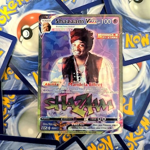 Shazaam Pokemon Card - Sinbad - Mandela effect