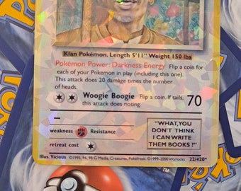 Clayton Bigsby Pokemon Card - Chappelle Show - Etsy Clayton Bigsby Pokemon Card - Chappelle Show - Etsy