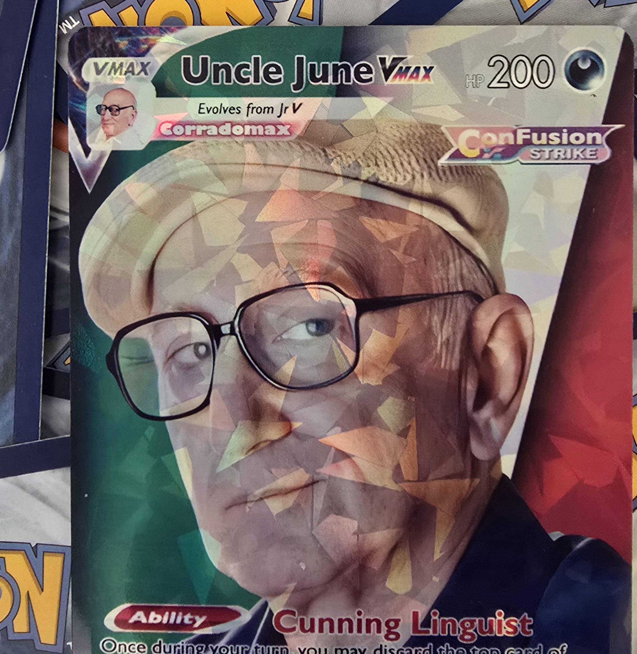 sopranos pokemon cards Christopher Pokemon Card main image 1