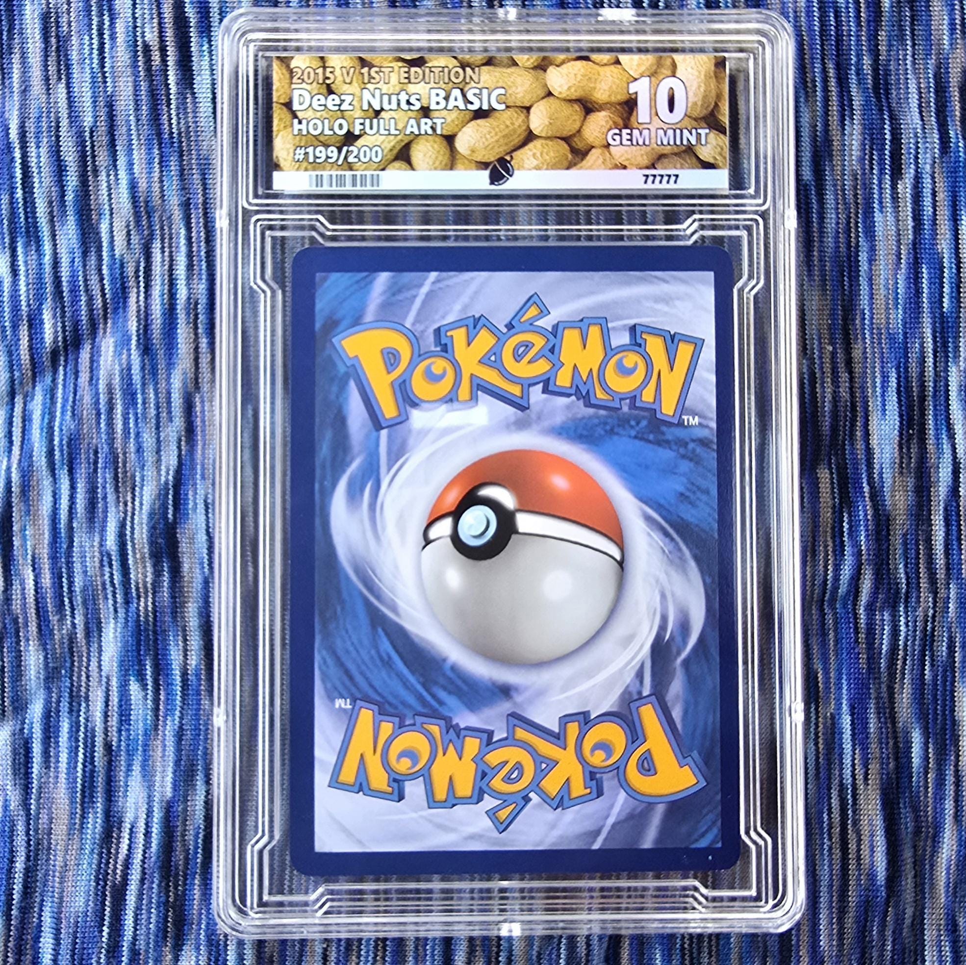 ディーズナッツミームポケモンカード - カスタムスラブ - Etsy 日本