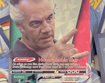 pokemon cards sopranos Vito Card Paulie Walnuts Pokemon Card -