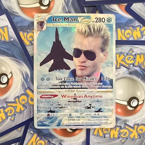 Carta Pokémon Ice Man - Top Gun