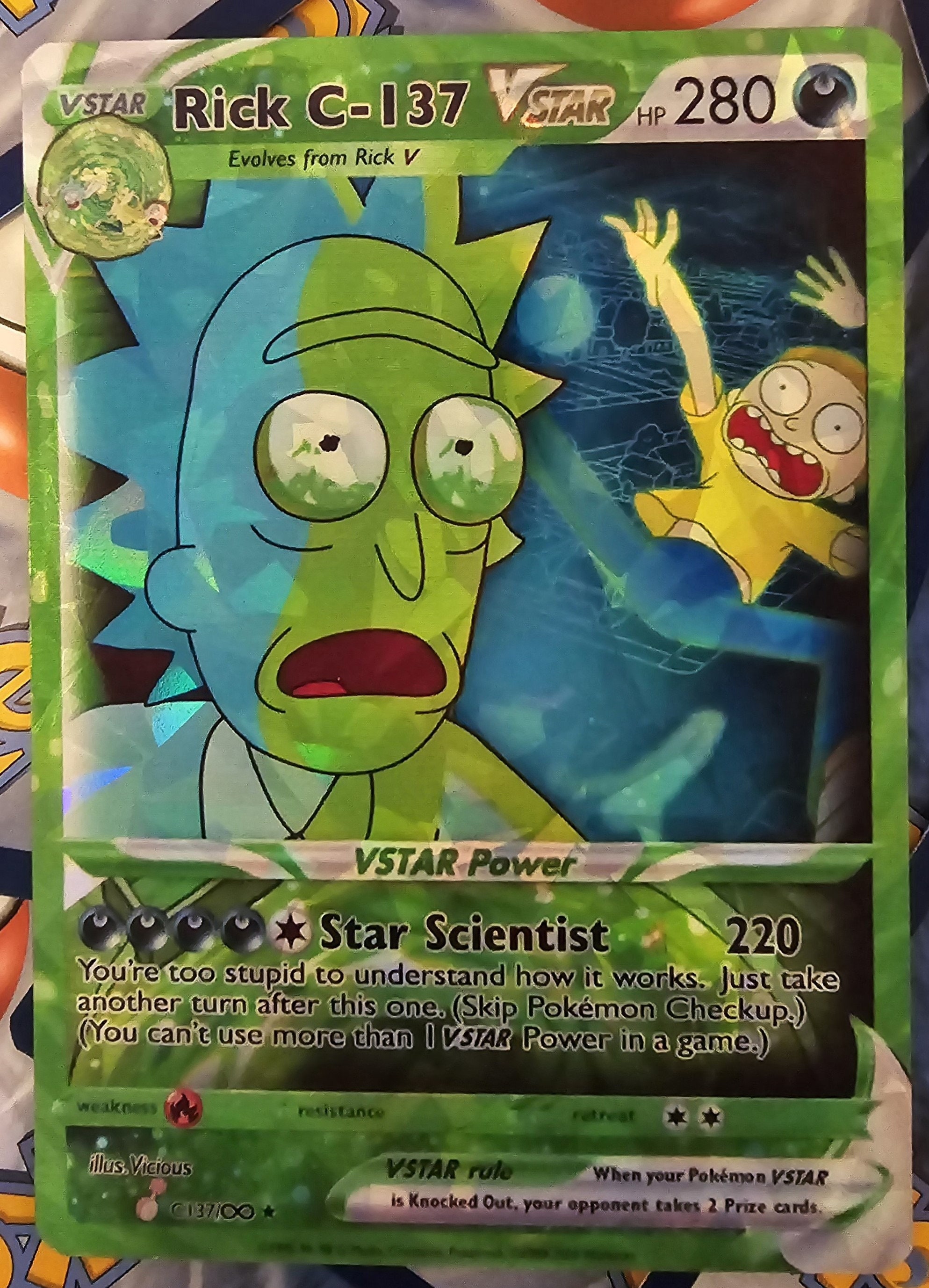 rick and morty pokemon cards Rick and Morty Official Playing Cards by Aquarius main image 1