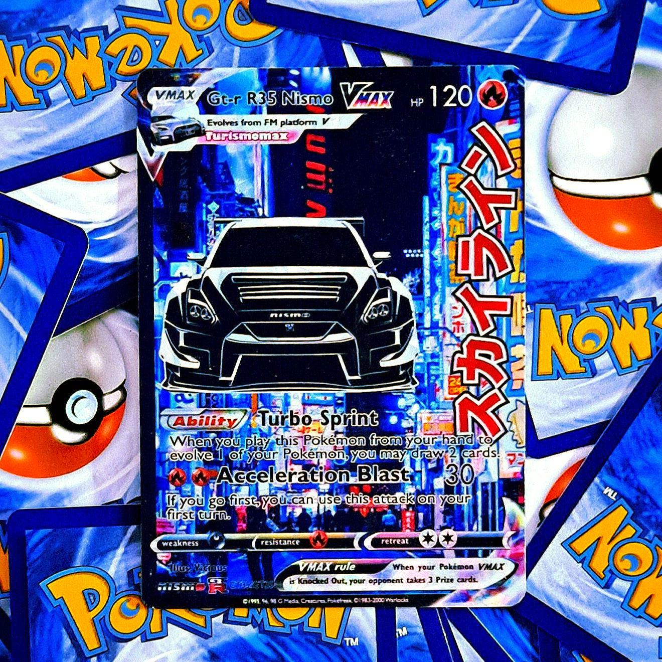 GTR R35 Nismo Pokemon Card - Etsy