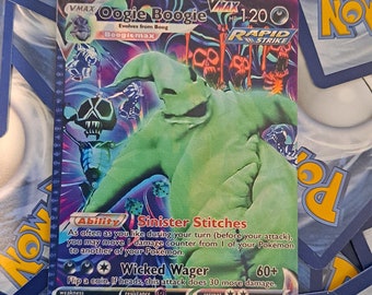 Nightmare Before Christmas - Oogie Boogie Man Pokemon Card - Etsy