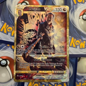Tarjeta Pokémon Negan (TWD) - The Walking Dead