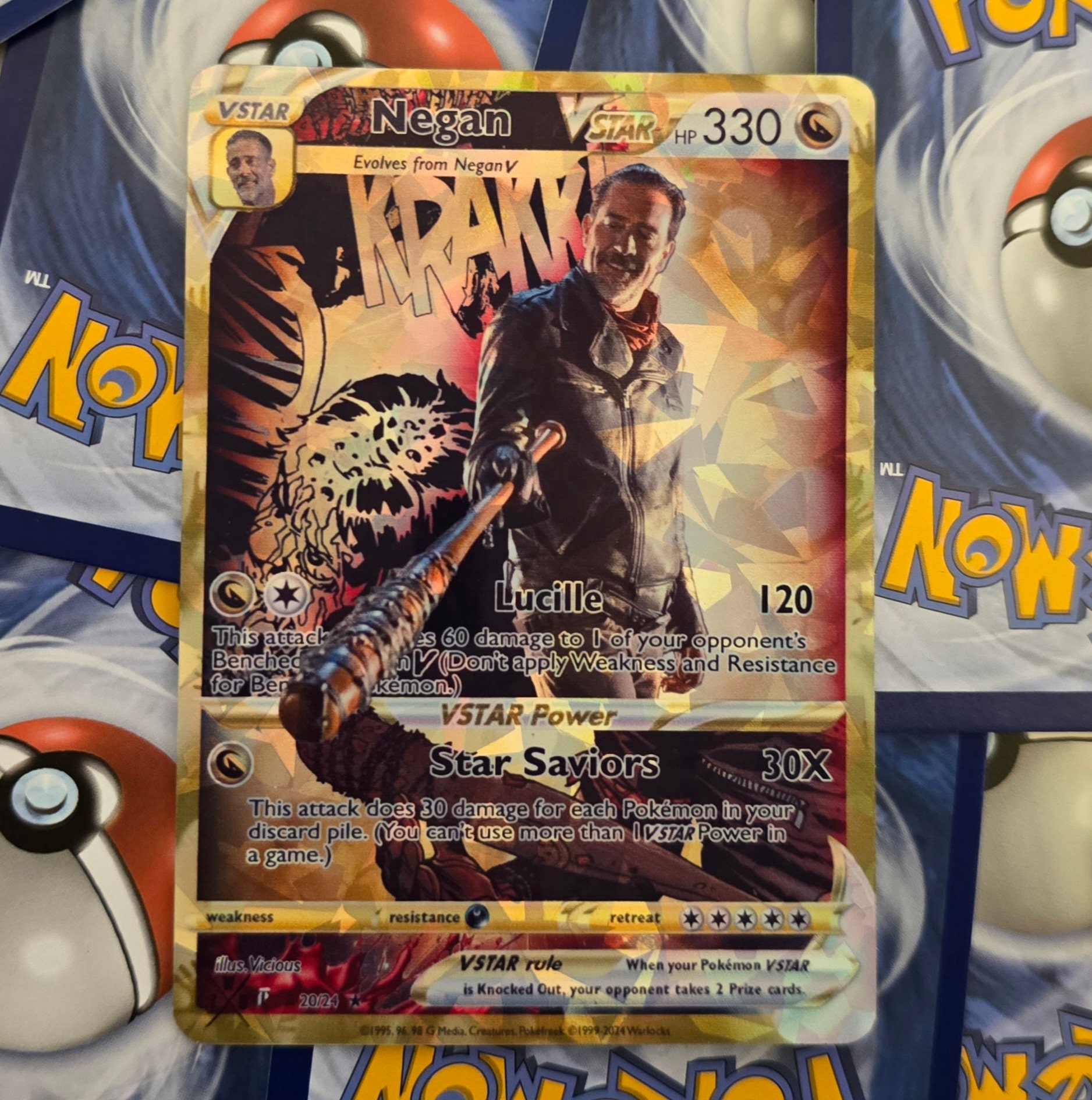 negan card mtg Magic The Gathering, Secret Lair: The Walking Dead – Card Monster Games main image 0