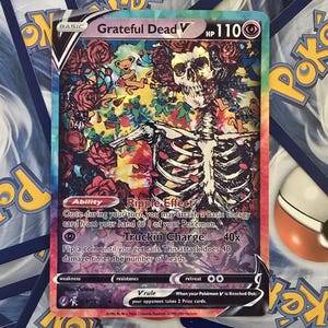 Carte Pokémon Grateful dead V - effet d'entraînement