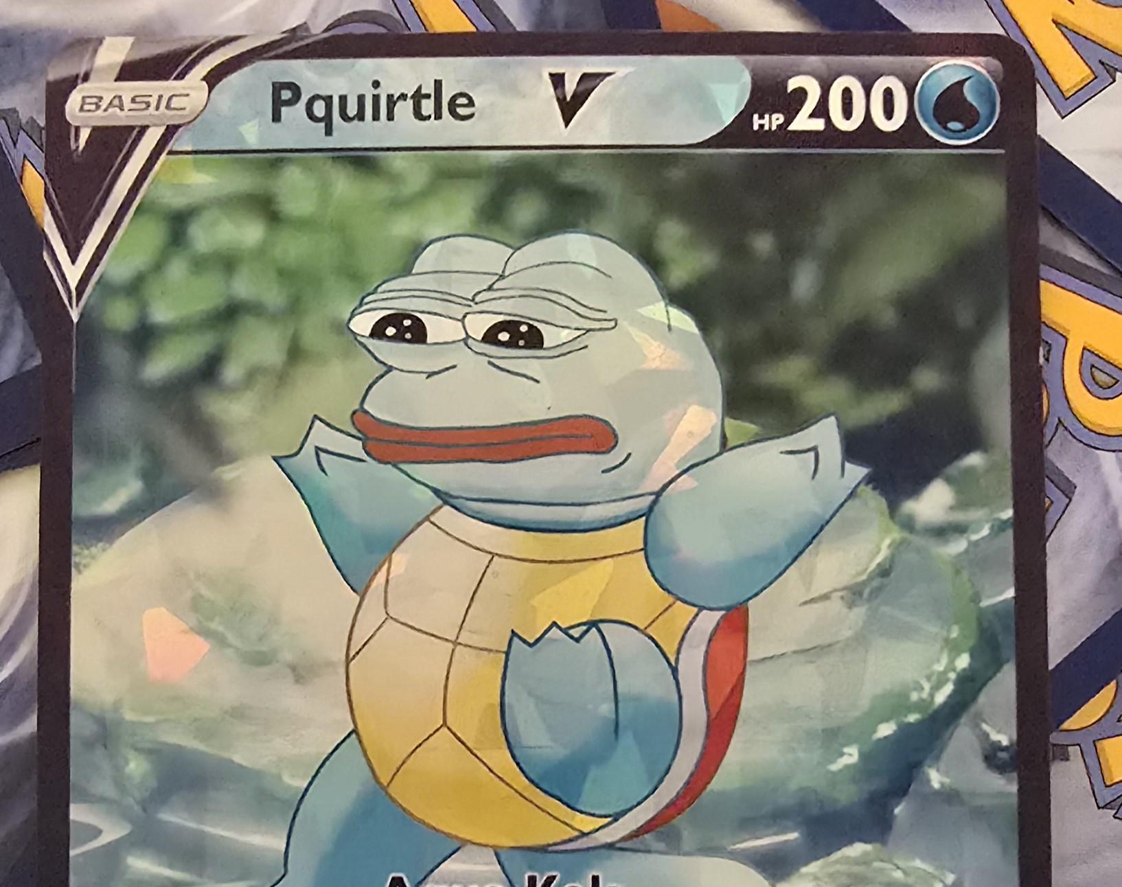 ultra rare pepe card Gold Charizard 1st Edition Pokemon Card - Rare Collector Glossy Card