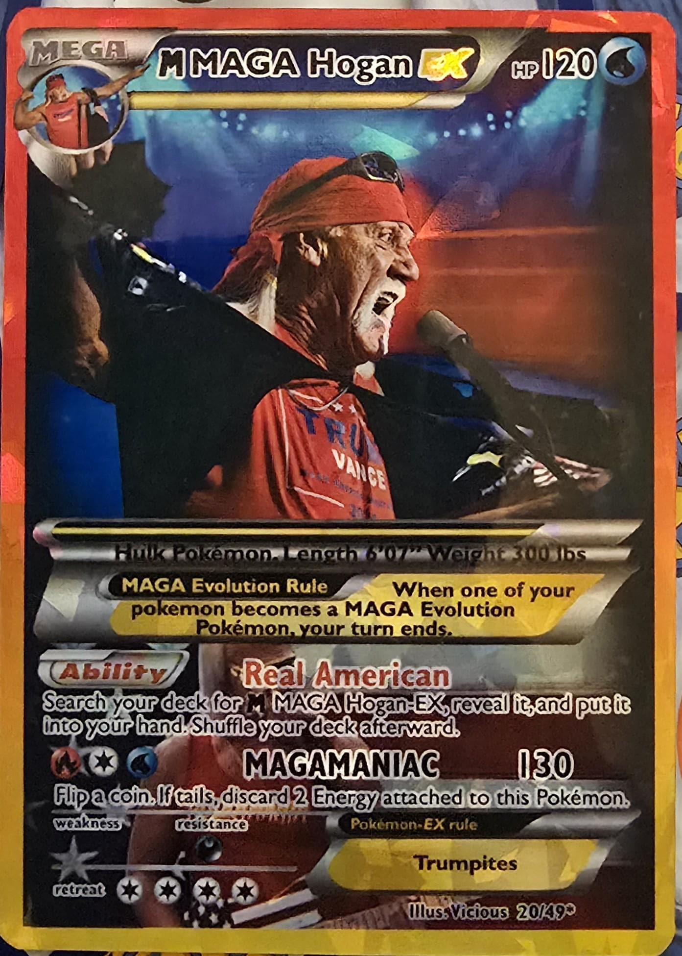 hulk hogan pokemon card Hulk Hogan Pokemon Card