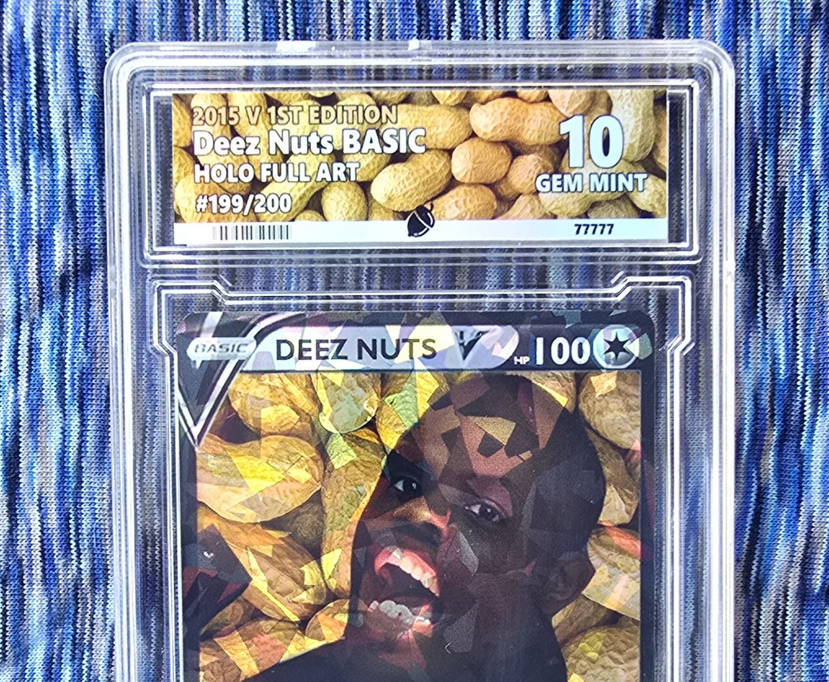 ポケモンカードゲーム D-nuts ディーズナッツミームポケモンカード - カスタムスラブ - Etsy 日本