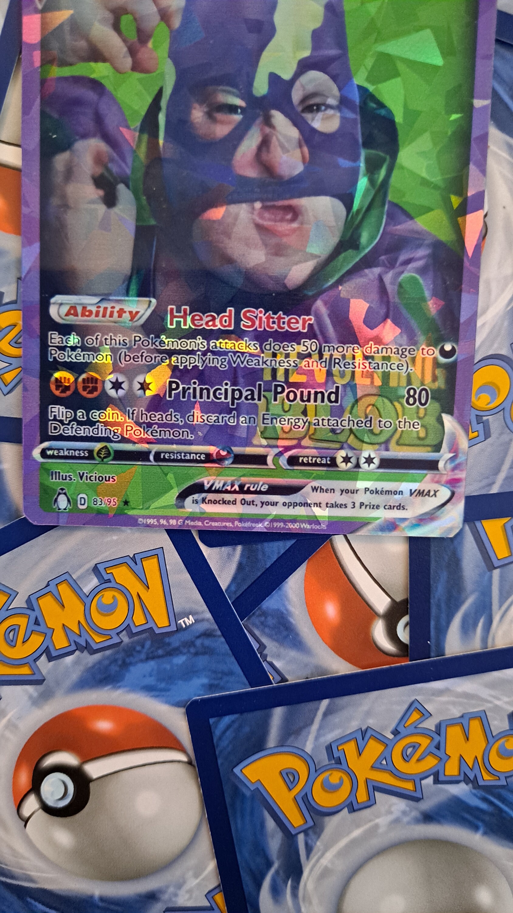 The Revolting Blob Pokemon Card - Etsy Canada