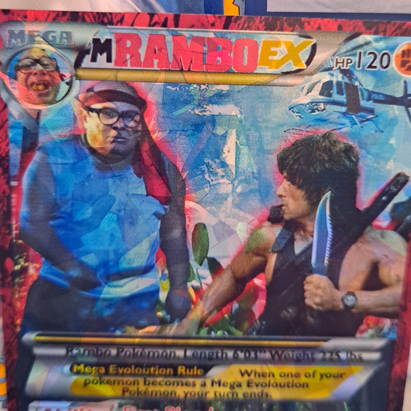 Frank Reynolds - Rambo Pokemon Card - Its Always Sunny in Philadelphia ...