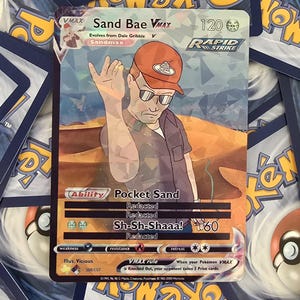 Salt Bae Dale Gribble Meme Pokémon Cartão