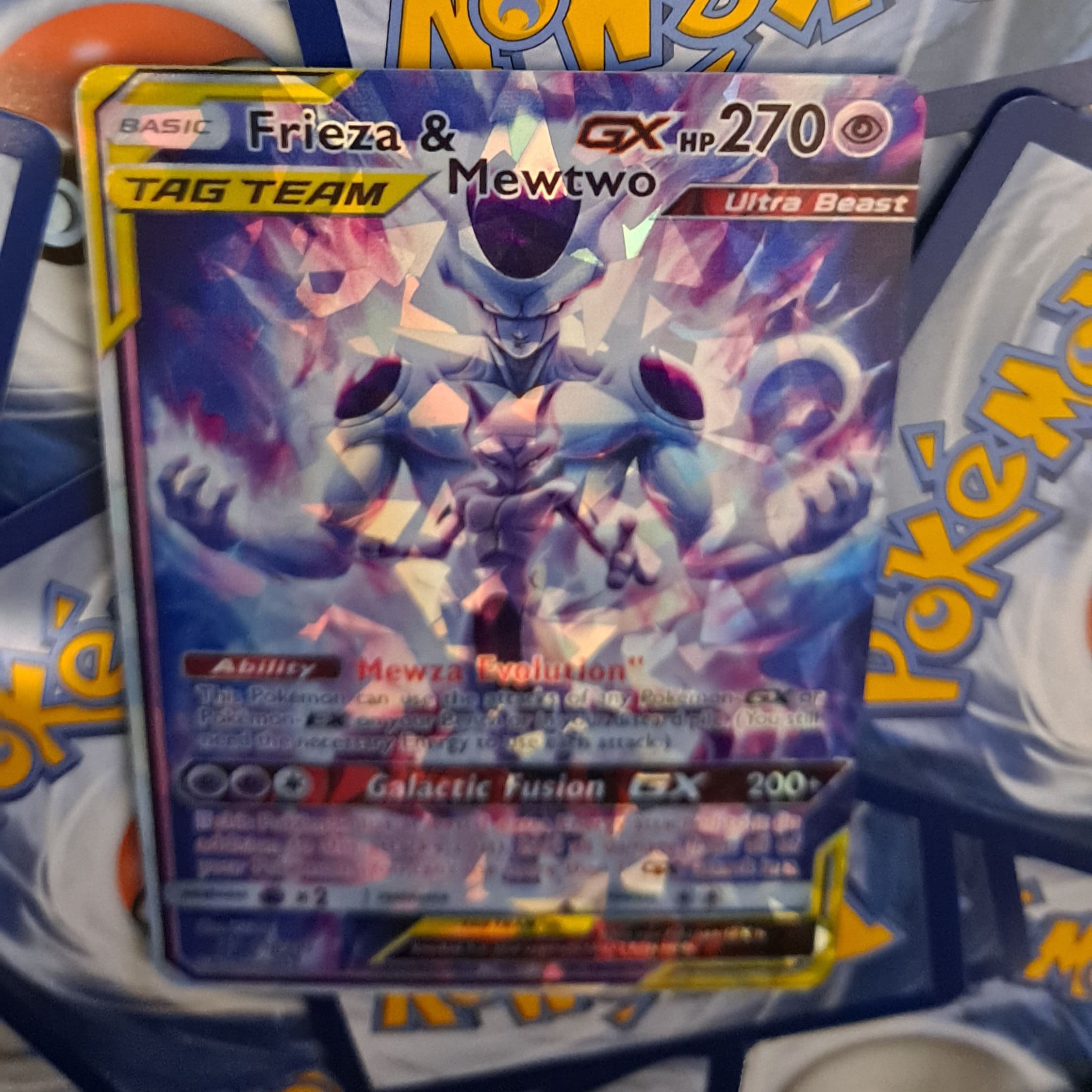 送料無料 通販 ミュウツーとフリーザのタッグチームポケモンカード - Etsy 日本 ポケモンカードゲーム