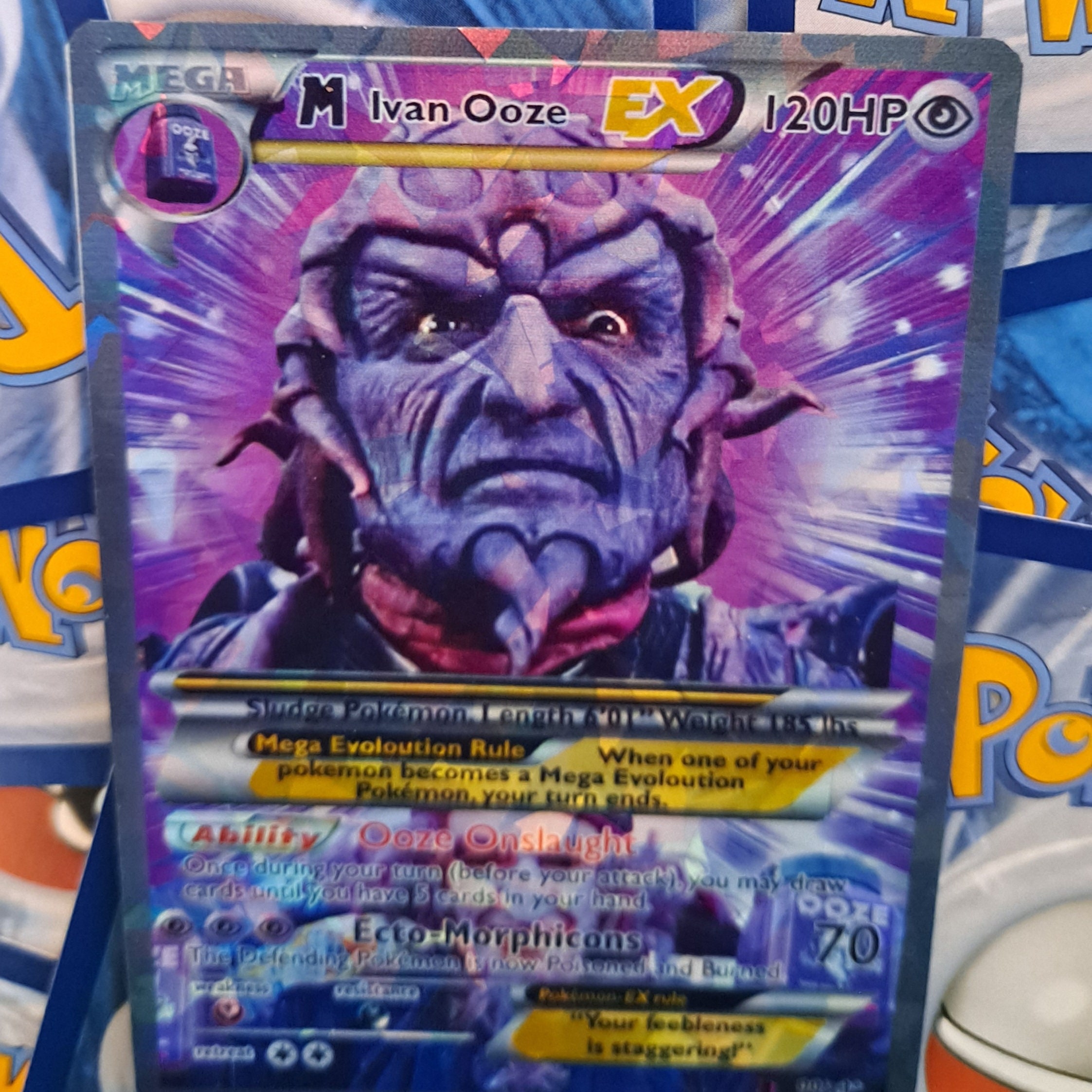 Ivan Ooze Pokemon Card - Power Rangers - Etsy, image size:2245x2245