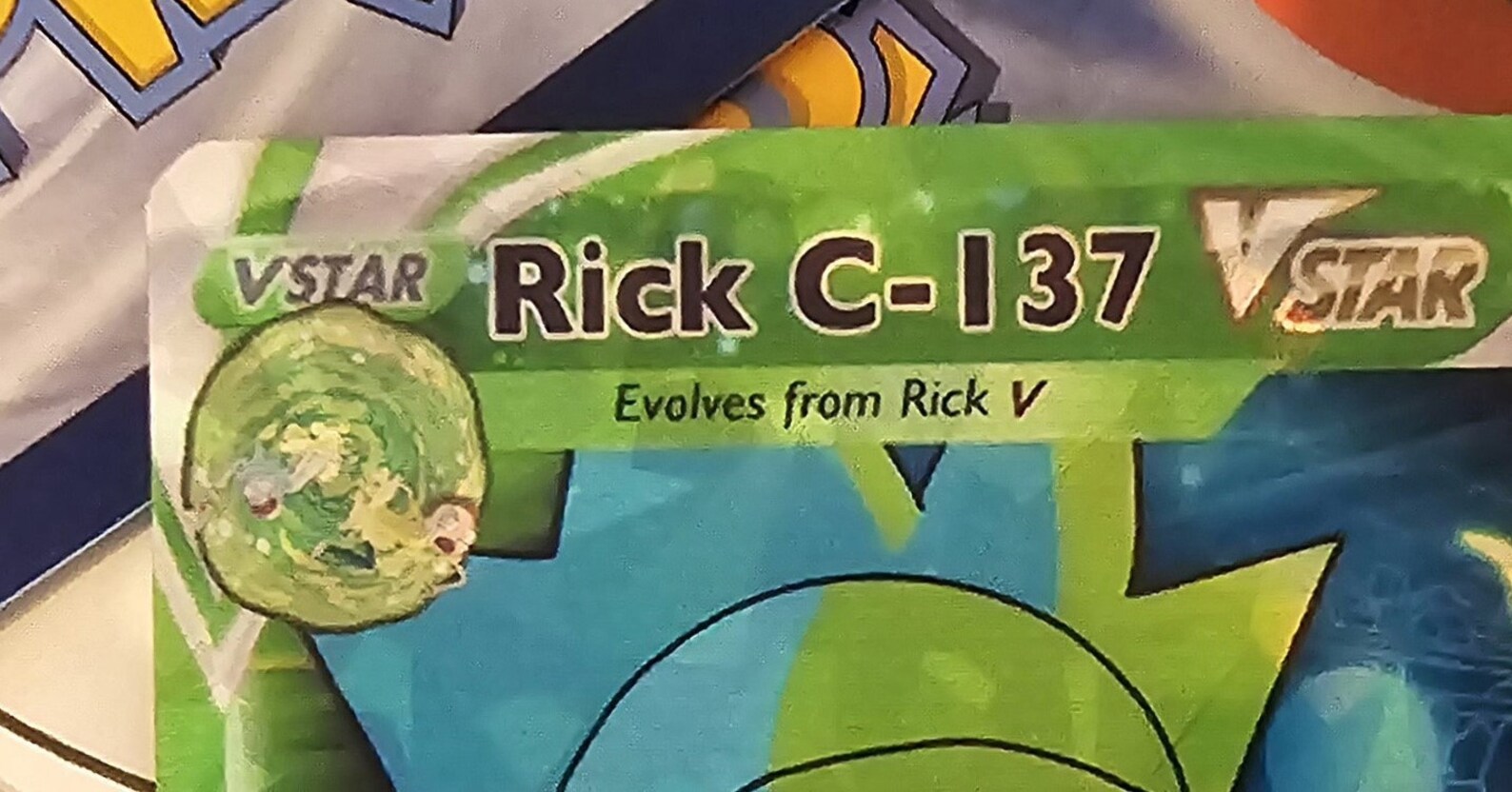 Rick C137 Pokemon Card - Rick and Morty - Etsy