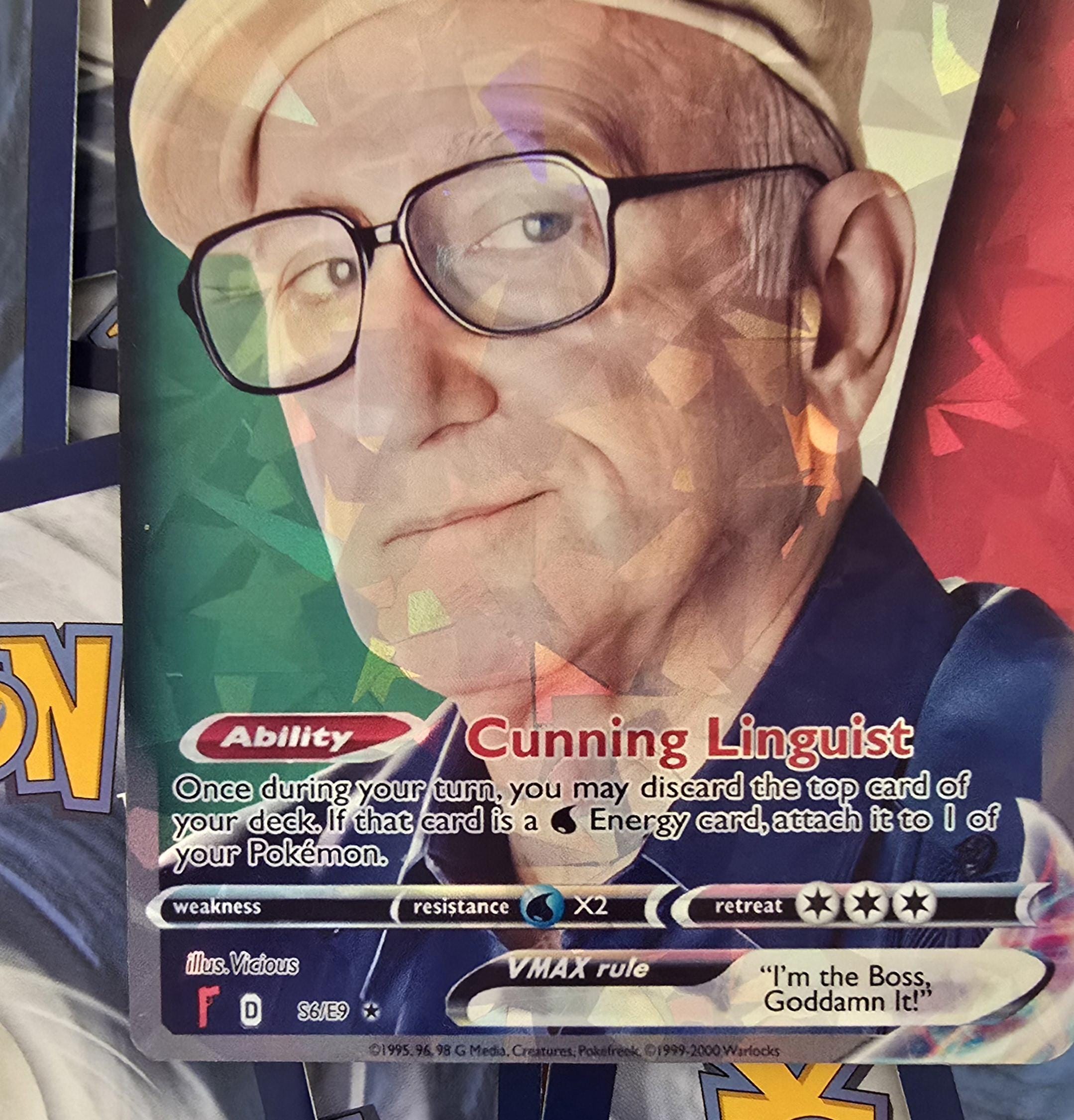 Uncle June Pokemon Card - the Sopranos - Uncle Jr - Etsy