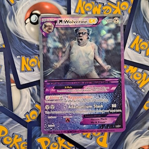 Danny Devito come carta Pokemon Wolverine