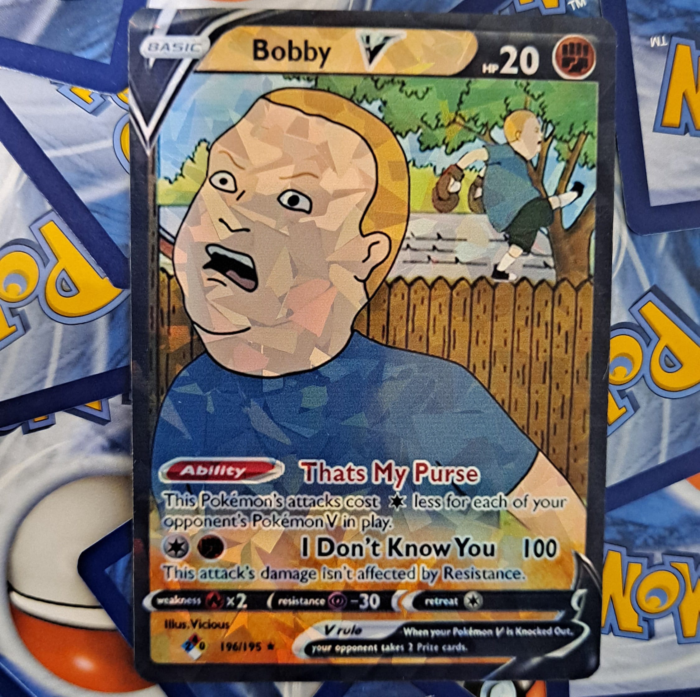 Bobby Hill Pokemon Card - King of the Hill - Etsy Bobby Hill Pokemon Card - King of the Hill - Etsy