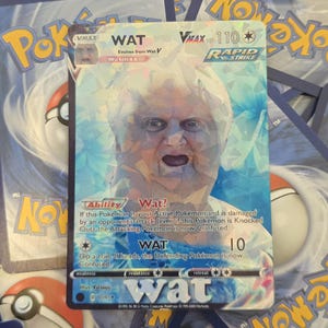 Funny Pokimon Cards - Etsy UK