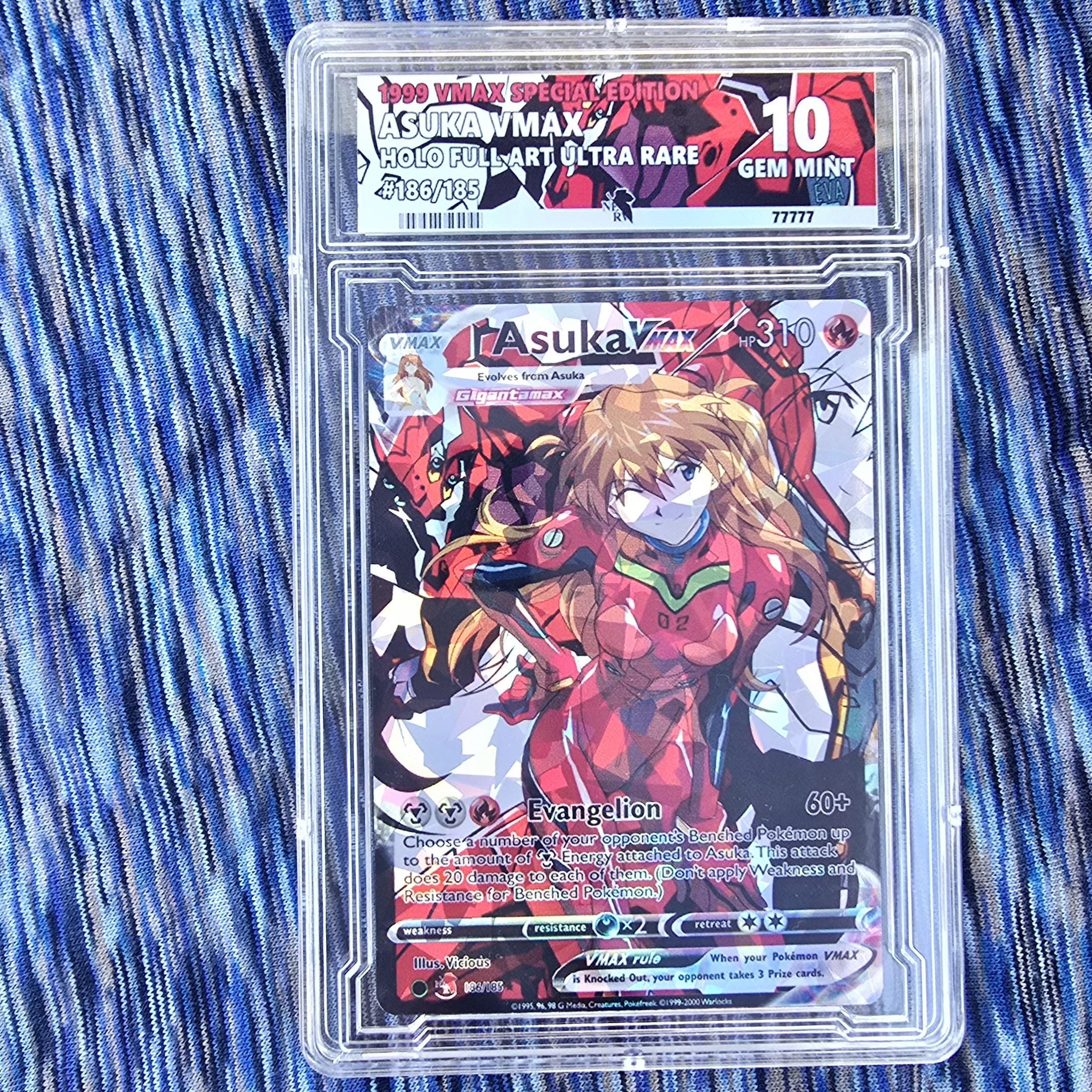 Asuka Langley From Neon Genesis Evangelion Pokemon Card - W