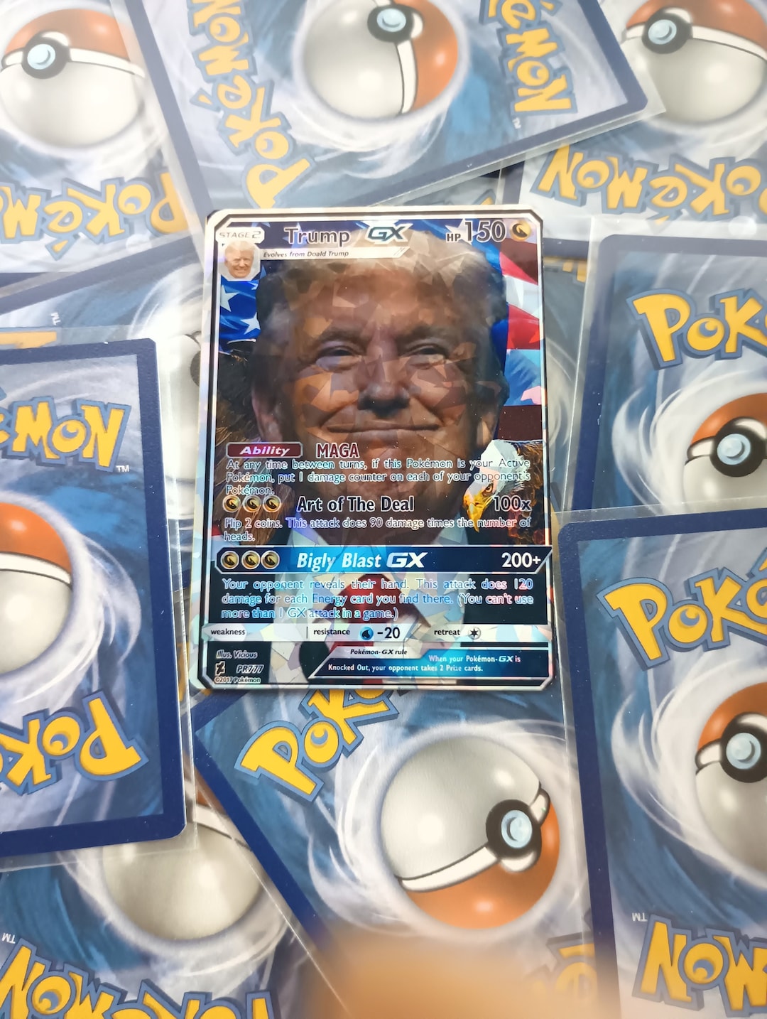Donald Trump Pokemon Card - Etsy Canada