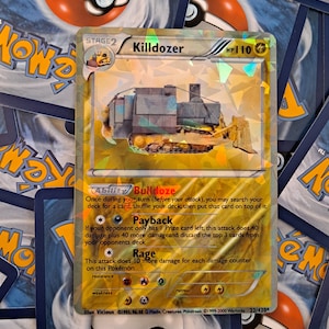 Killdozer Pokemon Karte