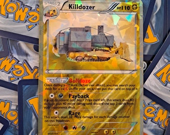 Killdozer Pokemon Card