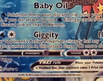 diddy pokemon card P Diddy Pokemon Card