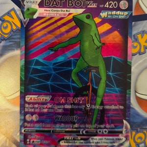 Carta Pokémon Dat Boi Meme