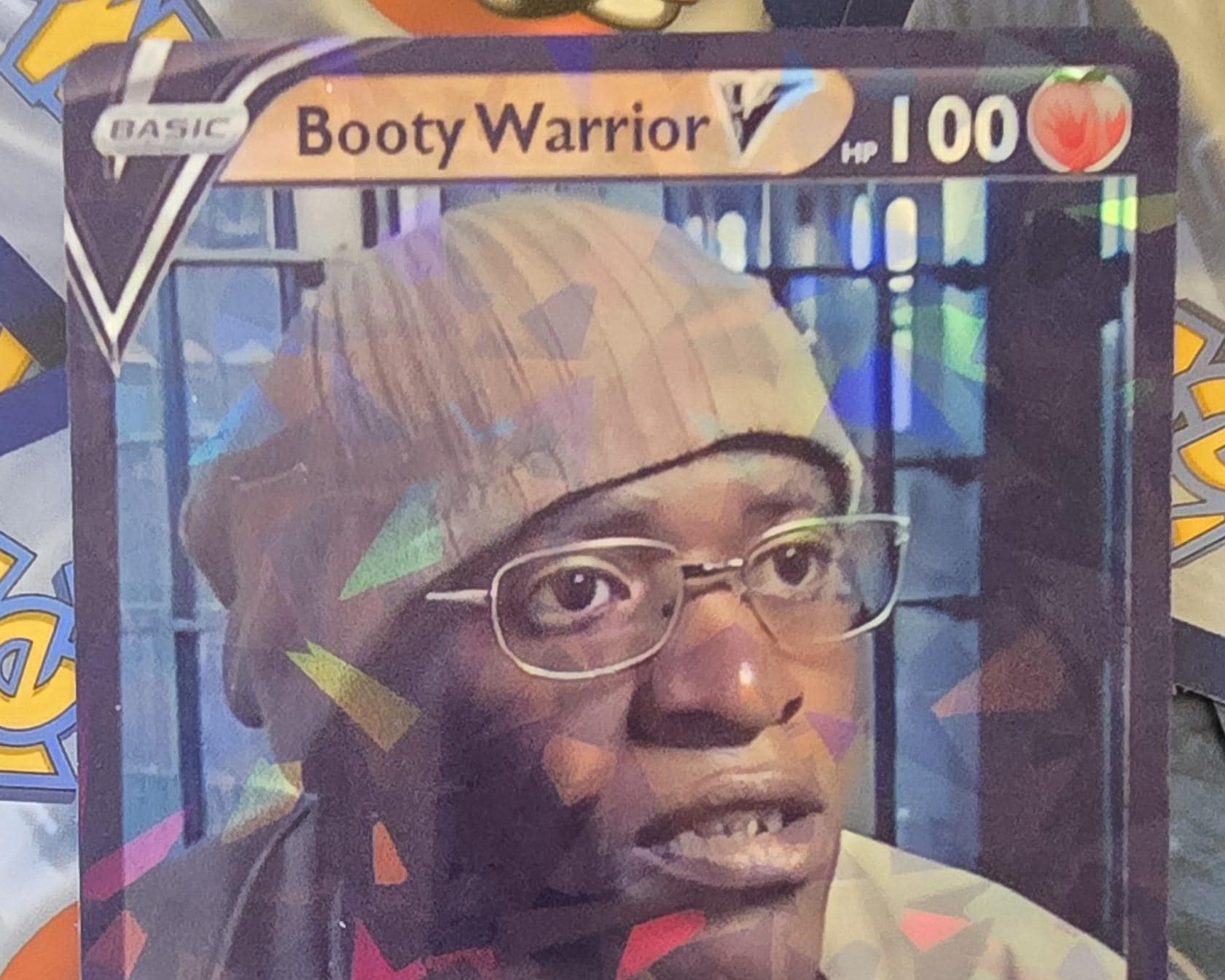 The Real Booty Warrior Pokemon Card - Boondocks - Etsy