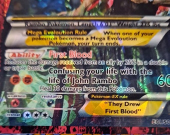 Frank Reynolds - Rambo Pokemon Card - Its Always Sunny in Philadelphia -  Etsy