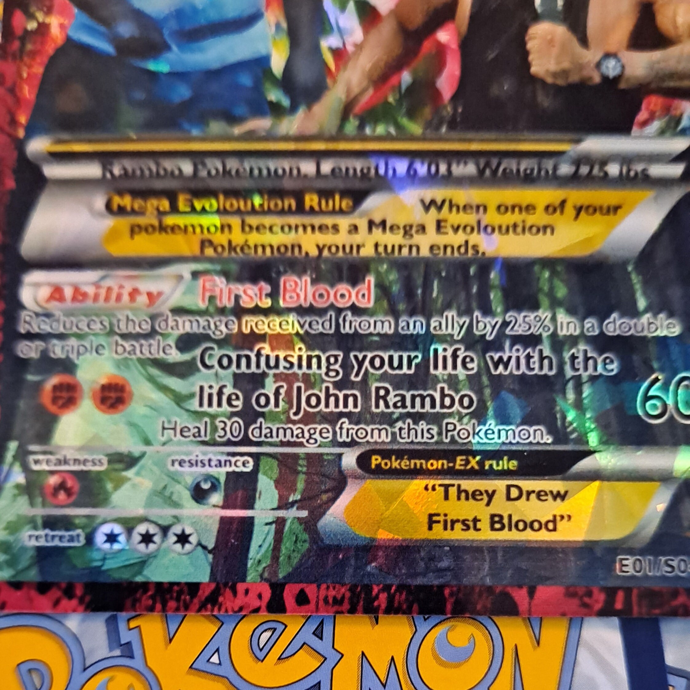 Frank Reynolds - Rambo Pokemon Card - Its Always Sunny in Philadelphia ...