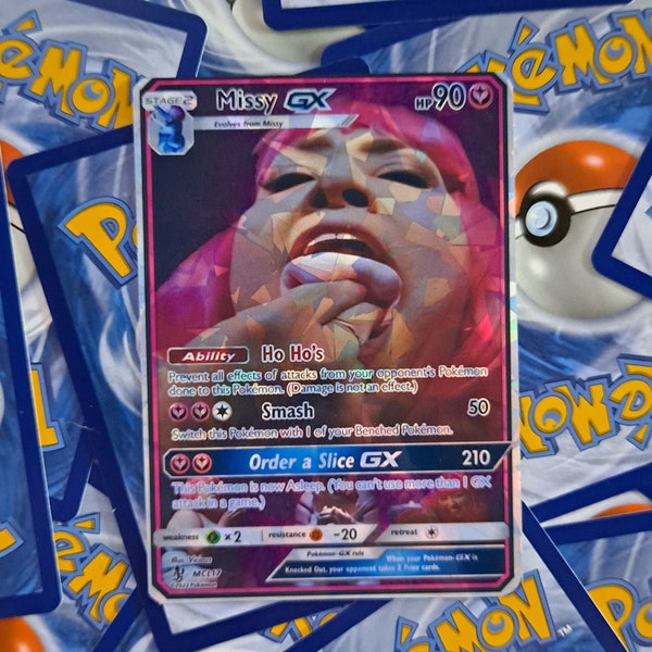 ICP Big Money Hustlas - Missy Pokemon Card