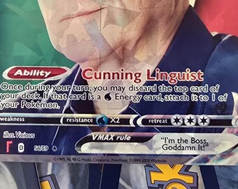 sopranos pokemon cards Vito Pokemon Card main image 1