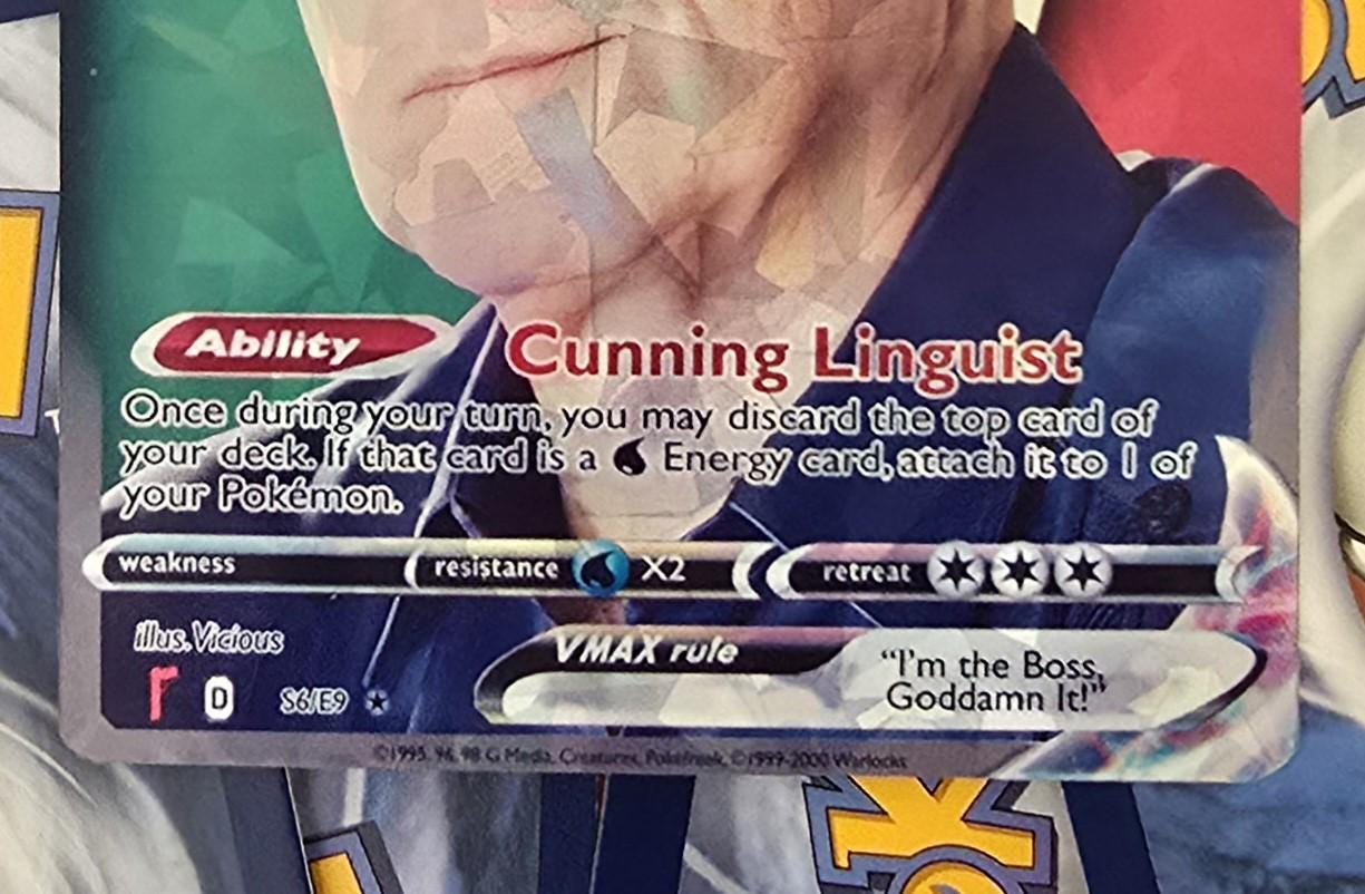 Uncle June Pokemon Card - the Sopranos - Uncle Jr - Etsy Uncle June Pokemon Card - the Sopranos - Uncle Jr - Etsy