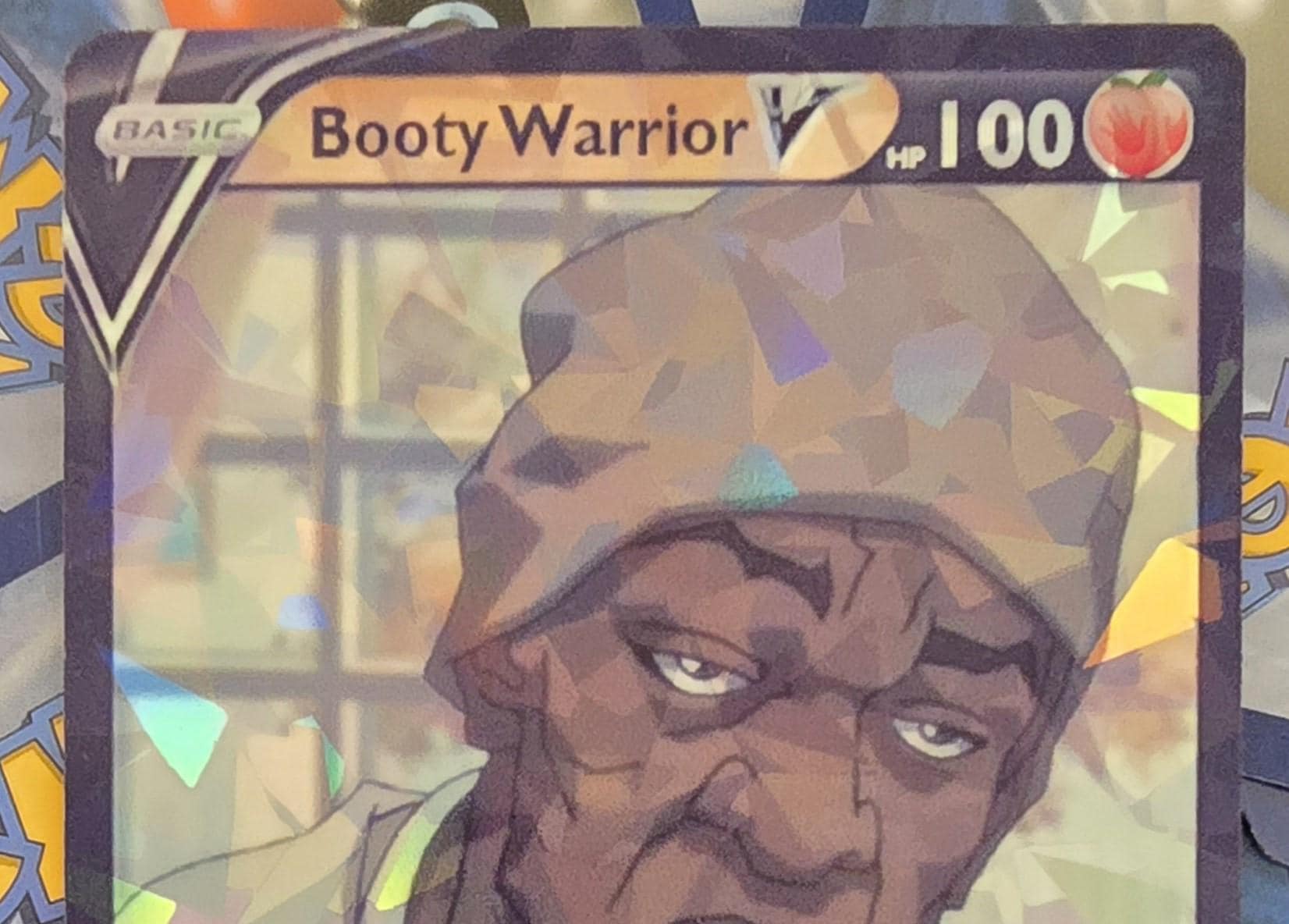 Booty Warrior Cartoon Style Pokemon Card - Boondocks - Etsy