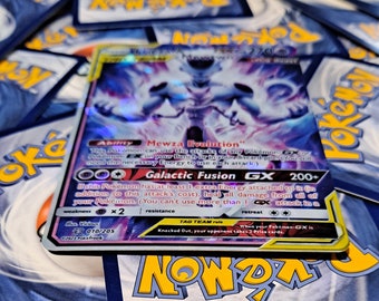 最終値下げ ポケモン ゲットカード フリーザ ミュウツー サンダー ミュウツーとフリーザのタッグチームポケモンカード - Etsy 日本