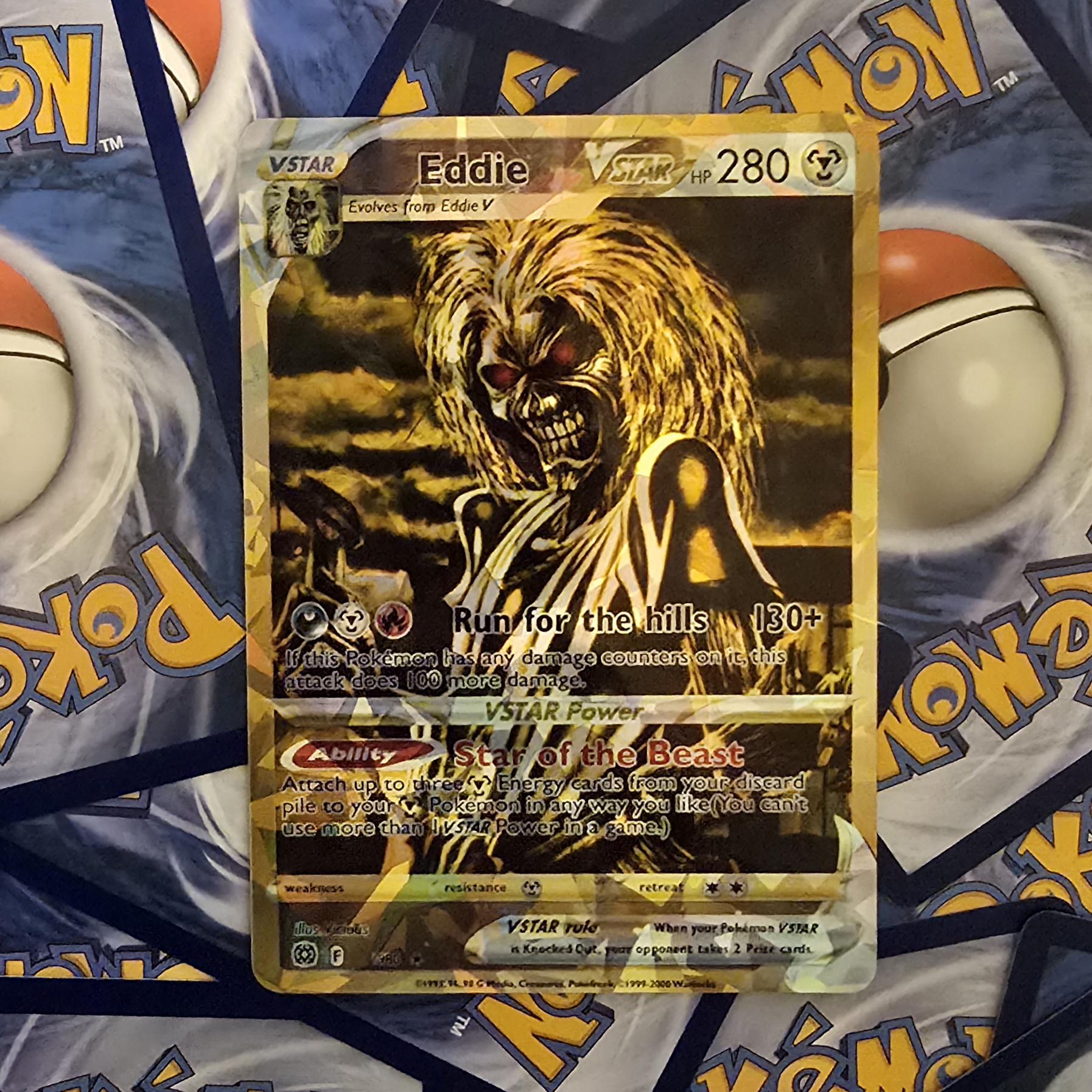 Eddie Pokemon Card - - Etsy