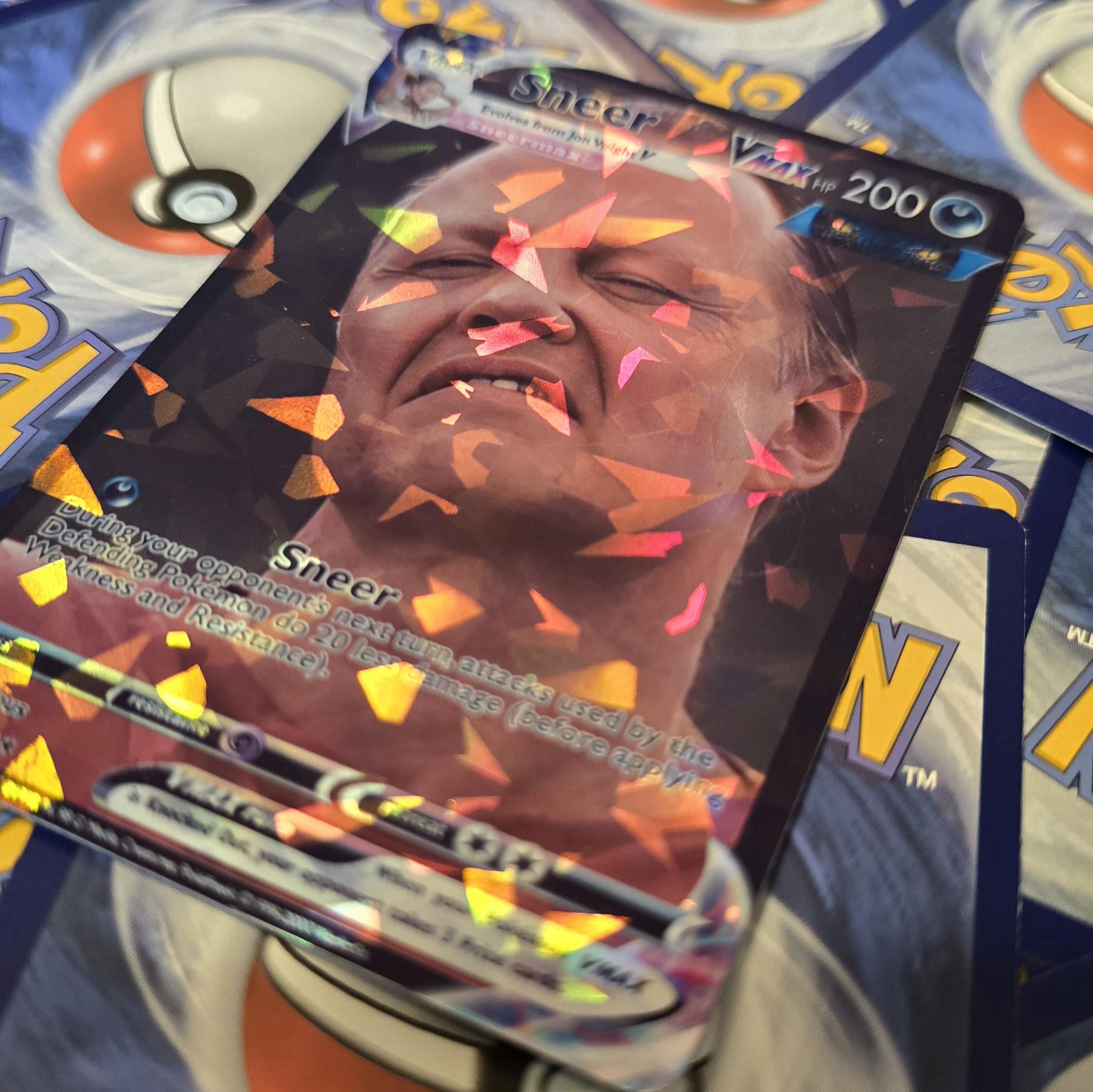 anaconda pokemon card Sneer Pokemon Card