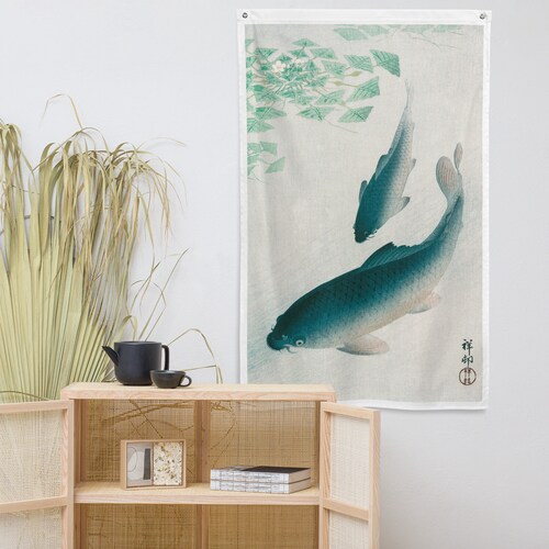 Koi Fish Art Fine Art Print Japanese Koi Fish Wall Art Etsy Canada