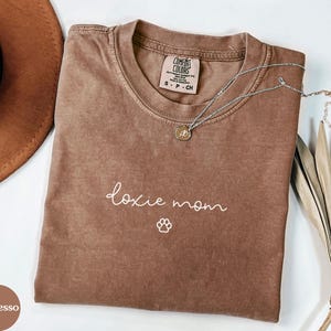 Doxie Mom Shirt, Dachshund Mom Shirt, Dog Lover Gift, Dog Mom Shirt, Gift For Doxie Mom, Weenie Mom Shirt, Dog Owner Gift, Comfort Colors®