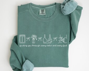 Lactation Consultant Sweatshirt, IBCLC Sweatshirt, Lactation Specialist Gift, Breastfeeding Sweater, Lactation Counselor, Comfort Colors