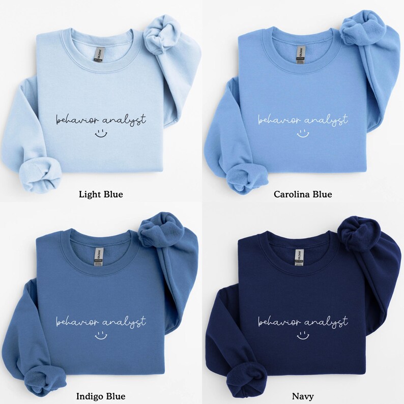 Behavior Analyst Sweatshirt, BCBA Shirt, ABA Shirts, Behavior Analyst Gifts, RBT Shirts, Board Certified Analyst Gifts, Bcba Sweatshirt bild 4